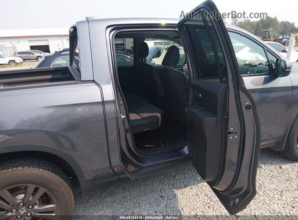 5FPYK3F11LB028787 2020 HONDA RIDGELINE Gray Vista de la etiqueta del VIN