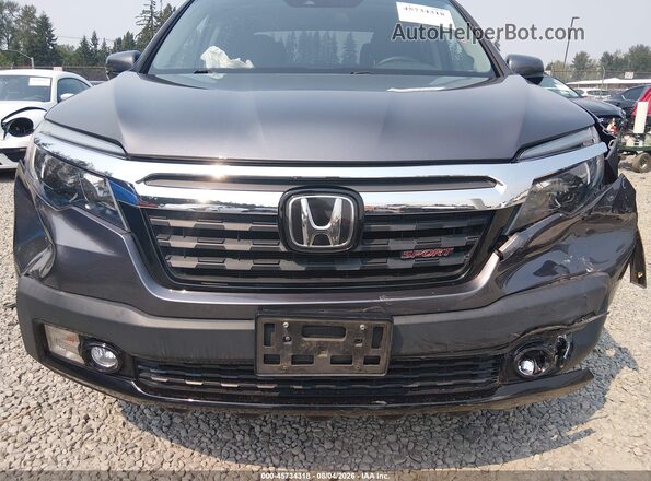 5FPYK3F11LB028787 2020 HONDA RIDGELINE Gray Vista frontal