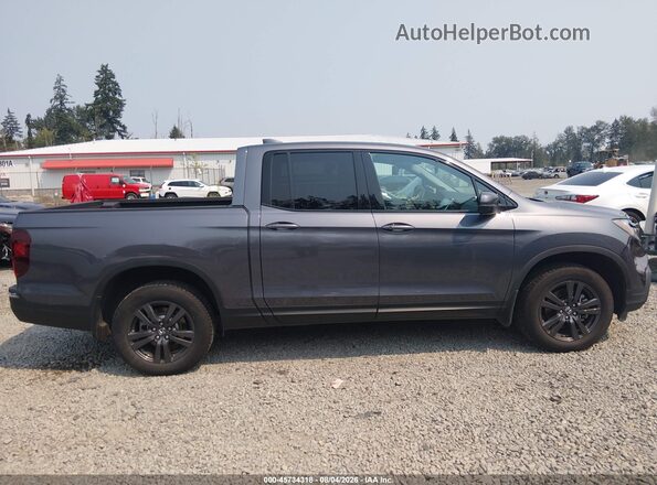 5FPYK3F11LB028787 2020 HONDA RIDGELINE Gray Vista interior trasera