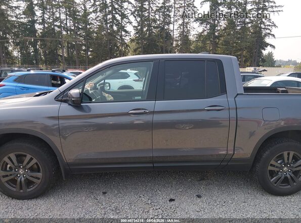 5FPYK3F11LB028787 2020 HONDA RIDGELINE Gray Vista interior de 360 grados