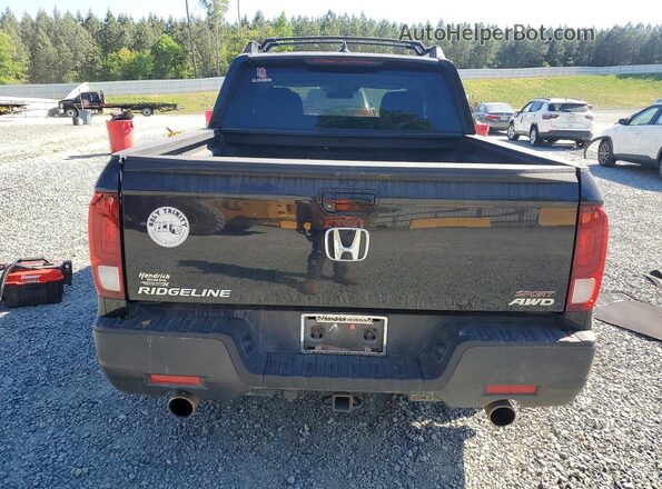 5FPYK3F11MB002885 2021 HONDA RIDGELINE Черный Вид сзади