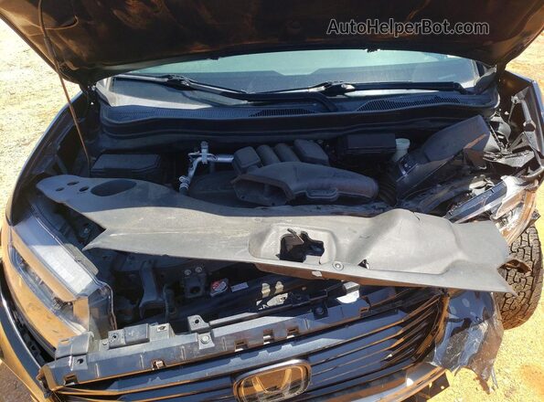 5FPYK3F11MB027351 2021 HONDA RIDGELINE Черный Вид задней части салона