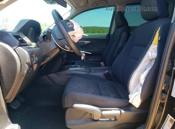 5FPYK3F11MB027351 2021 HONDA RIDGELINE Черный Вид салона спереди