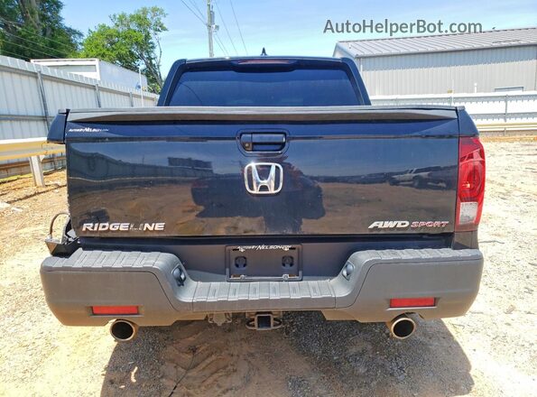 5FPYK3F11MB027351 2021 HONDA RIDGELINE Черный Вид сзади