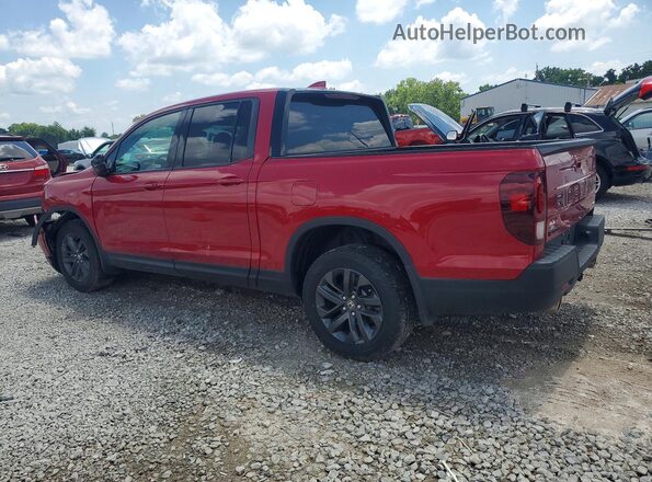 5FPYK3F11SB030926 2025 HONDA RIDGELINE Maroon უკანა მარცხენა