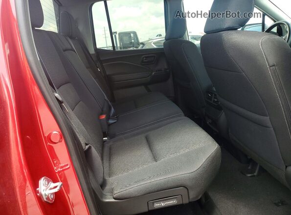 5FPYK3F11SB030926 2025 HONDA RIDGELINE Maroon უკანა სავარძლების ხედი