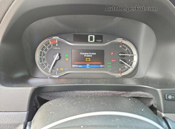 5FPYK3F12MB000904 2021 HONDA RIDGELINE Black Widok zestawu wskaźników