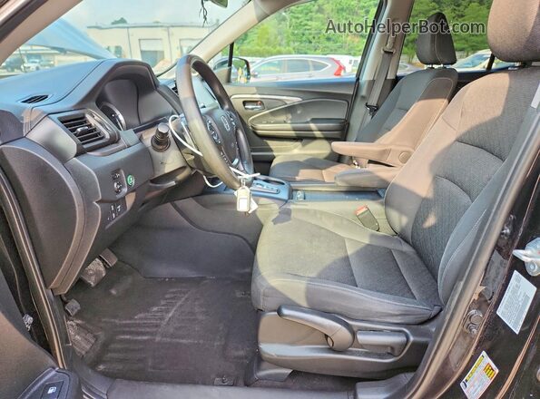 5FPYK3F12MB000904 2021 HONDA RIDGELINE Black Widok wnętrza z przodu