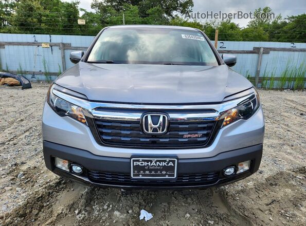 5FPYK3F14KB014221 2019 HONDA RIDGELINE Silver Widok z przodu