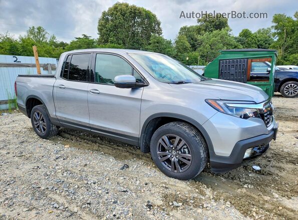 5FPYK3F14KB014221 2019 HONDA RIDGELINE Silver Przód prawy