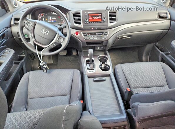 5FPYK3F14KB014221 2019 HONDA RIDGELINE Silver Widok deski rozdzielczej