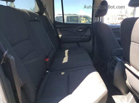 5FPYK3F14PB059487 2023 HONDA RIDGELINE Silver Rear seats view