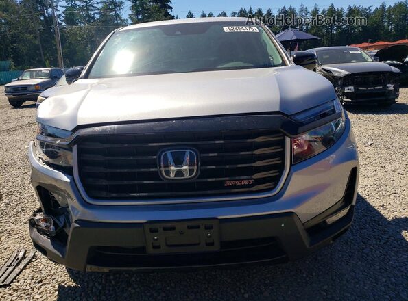 5FPYK3F14PB059487 2023 HONDA RIDGELINE Silver Front view