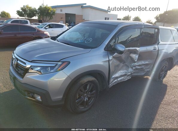 5FPYK3F15JB000715 2018 HONDA RIDGELINE Silver Առջևի ձախ երեք քառորդ տեսարան