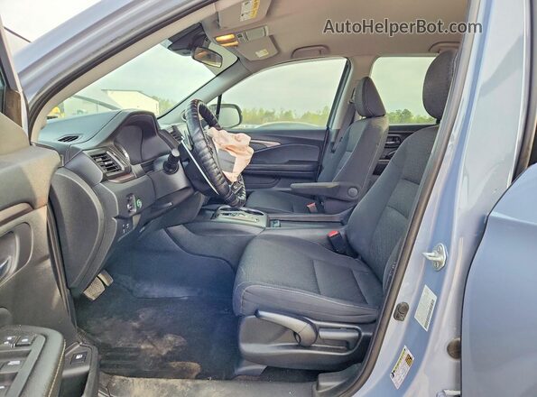 5FPYK3F16NB015732 2022 HONDA RIDGELINE Gray Вид салону спереду