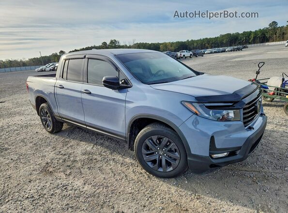 5FPYK3F16NB015732 2022 HONDA RIDGELINE Gray Передня права чверть