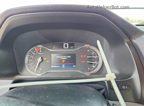 5FPYK3F16NB015732 2022 HONDA RIDGELINE Gray Вид щитка приладів
