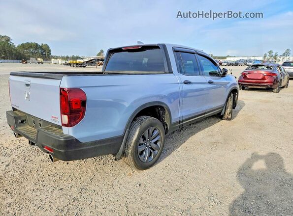 5FPYK3F16NB015732 2022 HONDA RIDGELINE Gray Задня права чверть