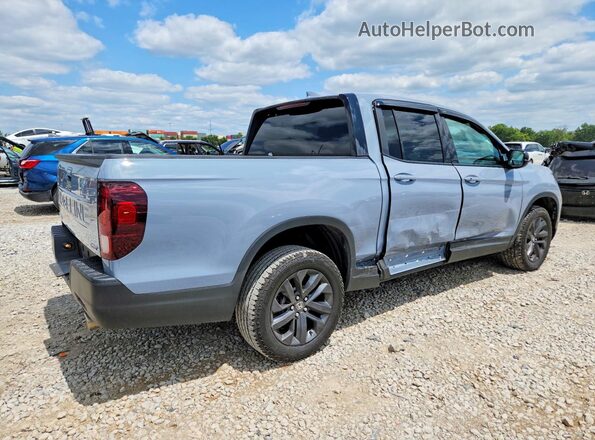 5FPYK3F16SB000661 2025 HONDA RIDGELINE Blue უკანა მარჯვენა
