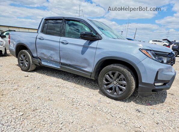 5FPYK3F16SB000661 2025 HONDA RIDGELINE Blue წინა მარჯვენა