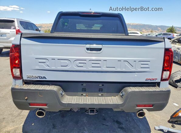 5FPYK3F16SB038245 2025 HONDA RIDGELINE Gray Вид ззаду