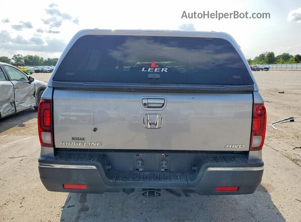 5FPYK3F17KB047987 2019 HONDA RIDGELINE Silver Rear view