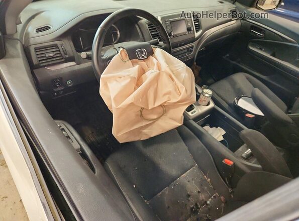 5FPYK3F18KB033581 2019 HONDA RIDGELINE Белый Вид панели приборов