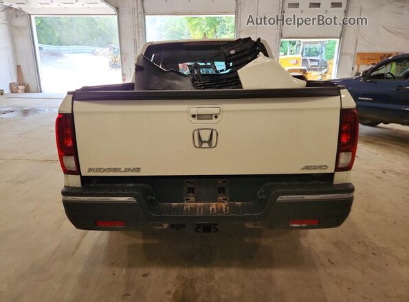 5FPYK3F18KB033581 2019 HONDA RIDGELINE Белый Вид сзади