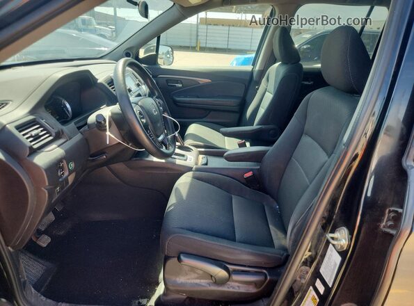 5FPYK3F18KB040806 2019 HONDA RIDGELINE Black Вид салону спереду