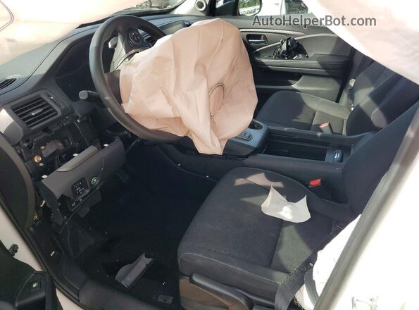 5FPYK3F18MB002320 2021 HONDA RIDGELINE Белый Вид салона спереди