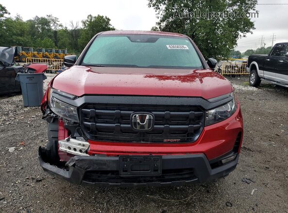 5FPYK3F18SB007238 2025 HONDA RIDGELINE Красный Вид спереди