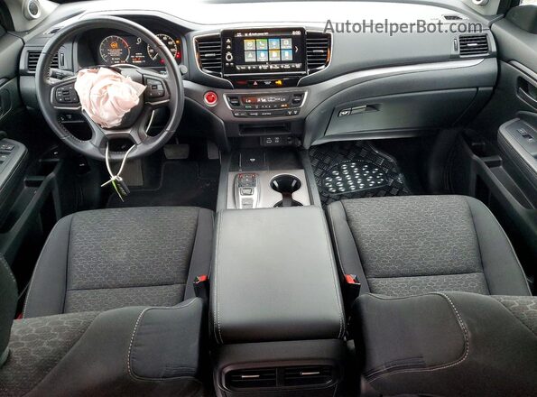 5FPYK3F18SB007238 2025 HONDA RIDGELINE Красный Вид панели приборов