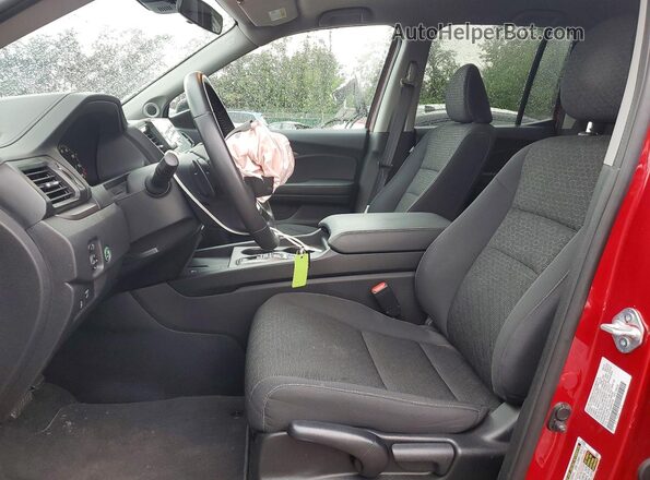 5FPYK3F18SB007238 2025 HONDA RIDGELINE Красный Вид салона спереди