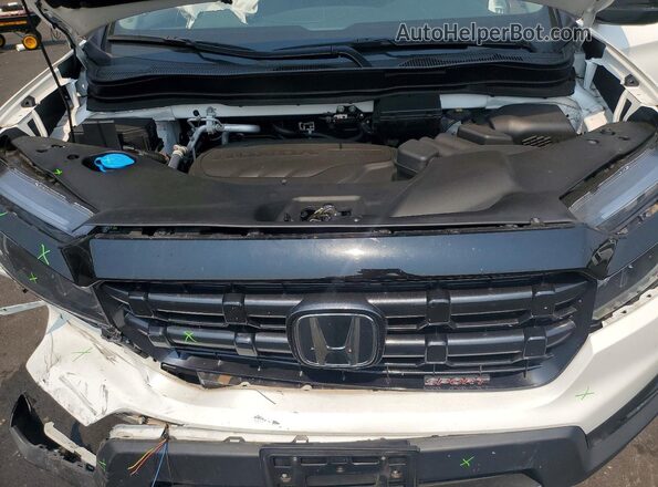 5FPYK3F1XSB011050 2025 HONDA RIDGELINE Белый Вид задней части салона