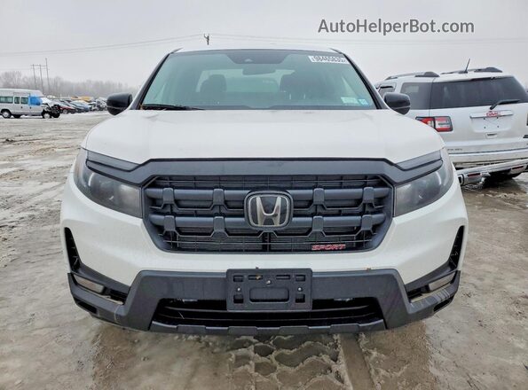 5FPYK3F1XSB011369 2025 HONDA RIDGELINE White Դիմացի տեսք