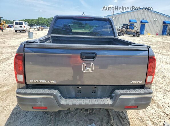 5FPYK3F25HB012575 2017 HONDA RIDGELINE Charcoal Вид ззаду