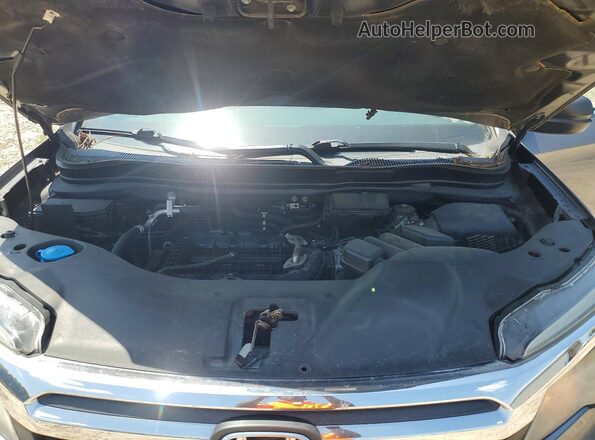 5FPYK3F25HB012575 2017 HONDA RIDGELINE Charcoal Вид задньої частини салону