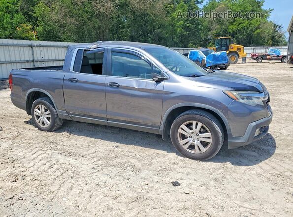 5FPYK3F25HB012575 2017 HONDA RIDGELINE Charcoal Передня права чверть