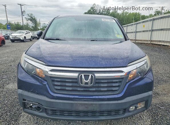 5FPYK3F45HB016353 2017 HONDA RIDGELINE Blue Widok z przodu