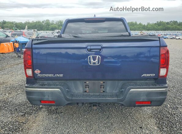 5FPYK3F45HB016353 2017 HONDA RIDGELINE Blue Widok z tyłu