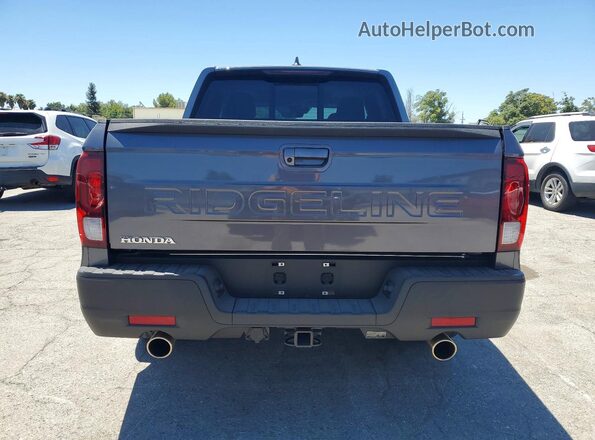5FPYK3F47RB023693 2024 HONDA RIDGELINE Charcoal Vista trasera