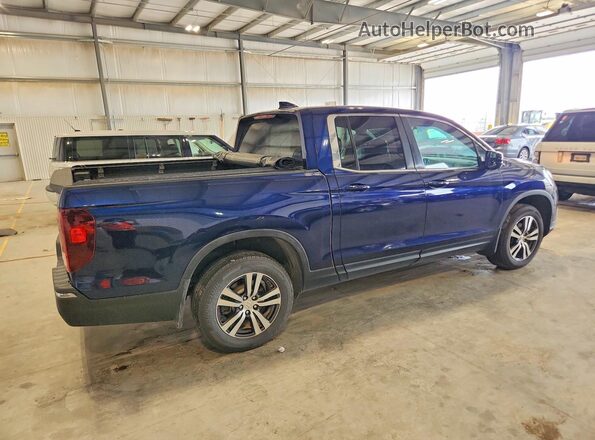 5FPYK3F48HB038847 2017 HONDA RIDGELINE Синий Задняя правая четверть