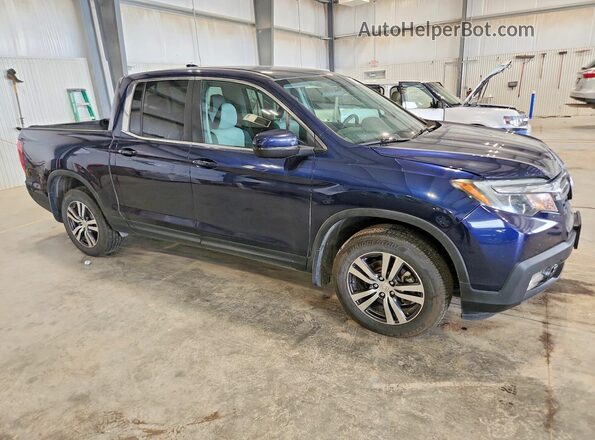 5FPYK3F48HB038847 2017 HONDA RIDGELINE Синий Передняя правая четверть
