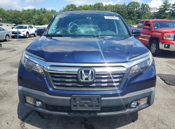5FPYK3F49HB016341 2017 HONDA RIDGELINE Blue Widok z przodu