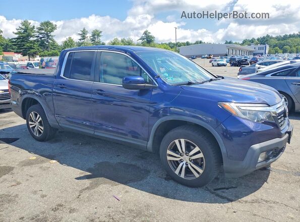 5FPYK3F49HB016341 2017 HONDA RIDGELINE Blue Przód prawy