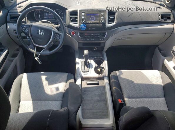 5FPYK3F49HB016341 2017 HONDA RIDGELINE Blue Widok deski rozdzielczej