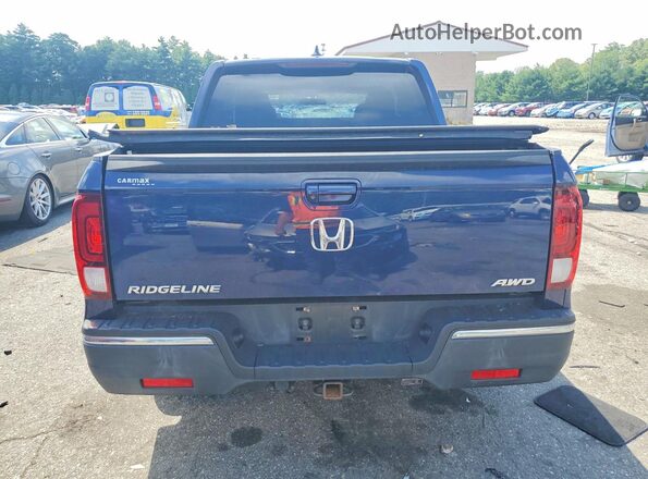 5FPYK3F49HB016341 2017 HONDA RIDGELINE Blue Widok z tyłu