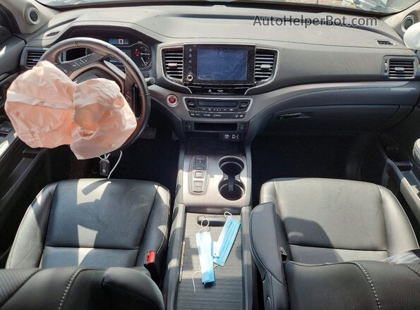 5FPYK3F50MB023505 2021 HONDA RIDGELINE Silver Առջևի վահանակի տեսք