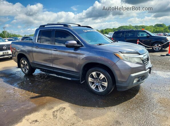 5FPYK3F51HB002488 2017 HONDA RIDGELINE Серебряный Передняя правая четверть