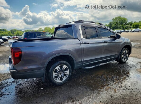 5FPYK3F51HB002488 2017 HONDA RIDGELINE Серебряный Задняя правая четверть